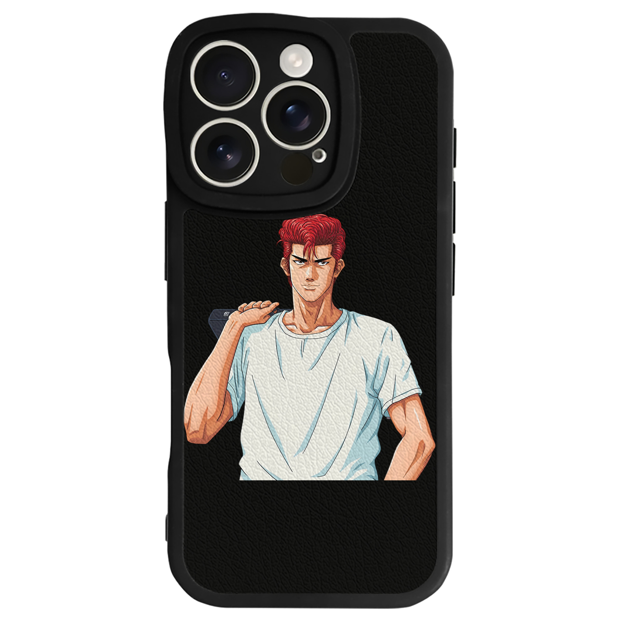 （画像用） SLAM DUNK／スラムダンク 【iPhone 16シリーズ対応】シリコンスマホケース（レザー調） 材質：シリコン